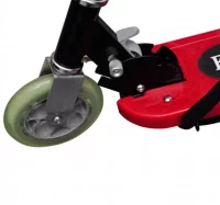 Patinete eléctrico con asiento 120 W rojo