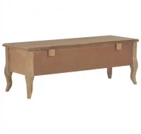 Mueble para TV de madera marrón 100x35x35 cm