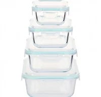 Recipientes para guardar comida 16 unidades vidrio