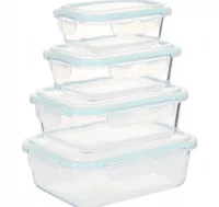 Recipientes para guardar comida 16 unidades vidrio