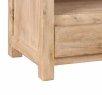 Mueble para TV madera maciza acacia 90x30x55 cm ma