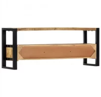 Mueble para TV de madera maciza de mango 130x30x50
