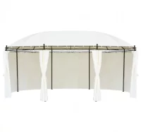 Cenador blanco crema 530x350x265 cm