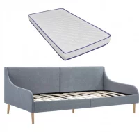 Estructura sofá cama con colchón viscoelástico tel