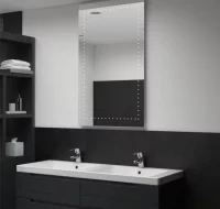 Espejo de pared de baño con LED 60x100 cm