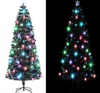 Árbol de Navidad artificial con soporte/LED 240 cm