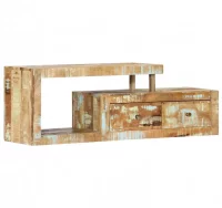 Mueble para la TV 120x30x40 cm madera maciza recic