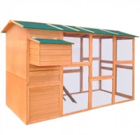 Gallinero de madera 295x163x170 cm