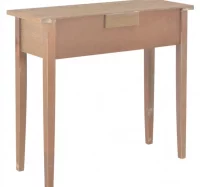 Mesa consola tocador de madera marrón 79x30x74 cm