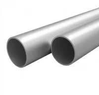 Tubos de aluminio redondos 4 unidades 2 m Ø35x2mm