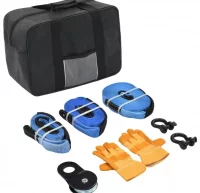 Conjunto de correas de remolque para coches 9 piez