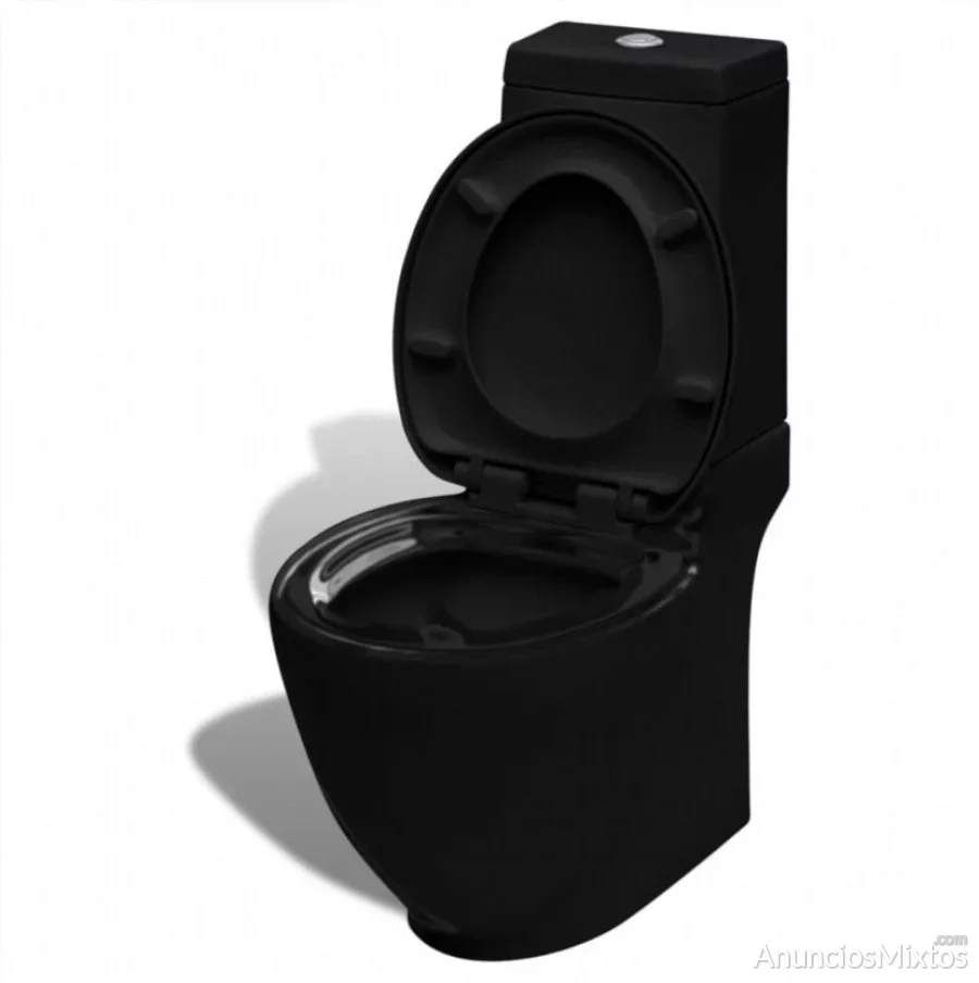 Inodoro WC de cerámica negro