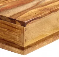 Escritorio de madera maciza de sheesham 115x50x85