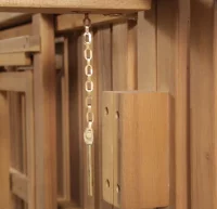 Tumbona plegable de madera maciza de acacia