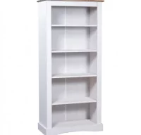 Estante 5 niveles pino mexicano Corona Range blanc