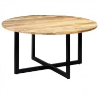 Mesa de comedor de madera maciza de mango 150x73 c