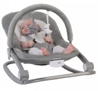 Hamaca de bebé B-Rocker gris B700100