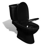 Inodoro WC con cisterna negro