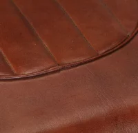 Sillon de aviador de cuero auténtico marrón