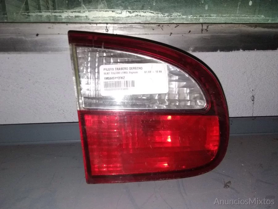 Piloto trasero derecho seat toledo 1.8 20v (125 cv