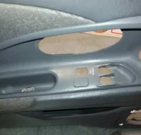 Guarnecido puerta delantera izquierda mitsubishi e