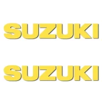 Pegatinas suzuki letras rv288