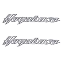 Pegatinas hayabusa letras negativo rv296