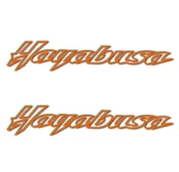 Pegatinas hayabusa letras negativo rv296