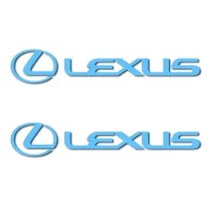Pegatinas lexus logo y escudo rv126