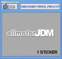 Pegatina jdm import allmotor ref: jdm68