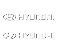 Pegatinas hyundai logo rv91