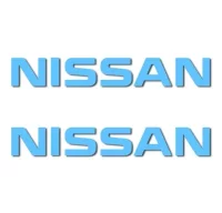 Pegatinas nissan letras rv110