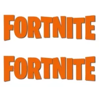 Pegatinas fortnite letras rv213