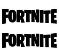 Pegatinas fortnite letras rv213