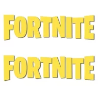 Pegatinas fortnite letras rv213