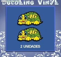 Pegatinas tortuga 46 valentino ref; dp94