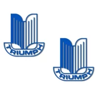 Pegatinas triump logo rv307