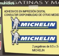 Pegatinas michelin 9, 5x3 ref: fdp107