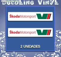 Pegatinas skoda motorsport ref: dp692