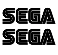 Pegatinas sega logo rv220