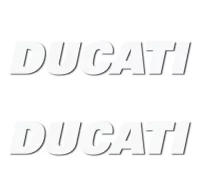 Pegatinas ducati letras rv177