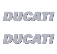 Pegatinas ducati letras rv177