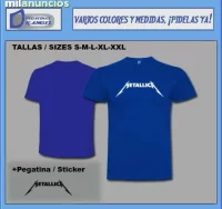 Camiseta metalica ref: