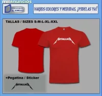 Camiseta metalica ref: