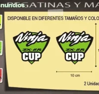 Pegatinas ninja cup ref: pad05