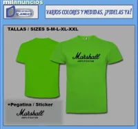 Camiseta marshall ref: c70