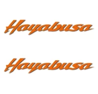 Pegatinas suzuki hayabusa letras rv293