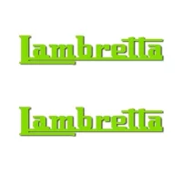 Pegatinas lambretta logo rv267