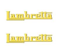 Pegatinas lambretta logo rv267