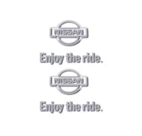 Pegatinas nissan enjoy the ride rv111